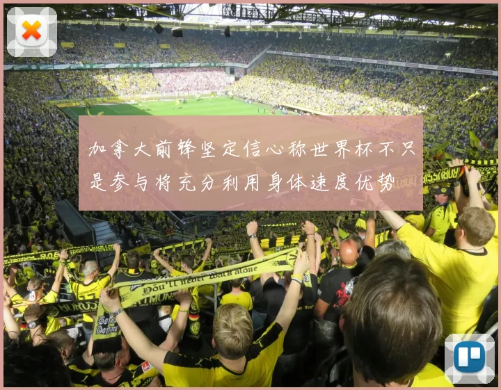 加拿大前锋坚定信心称世界杯不只是参与将充分利用身体速度优势